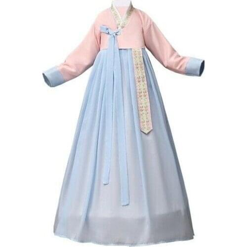 Korean Hanbok Dress Traditional Ancient Princess Dance Ethnic Women Costume Korean Traditional Dress