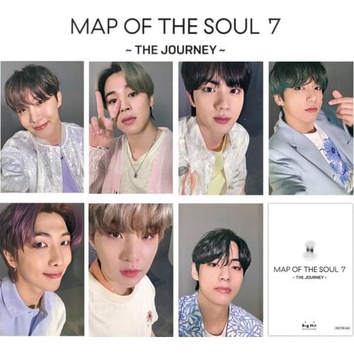 KPOP Bangtan Boys Photo Cards LOMO Cards MAP OF THE SOUL 7 THE JOURNEY Premium Photos