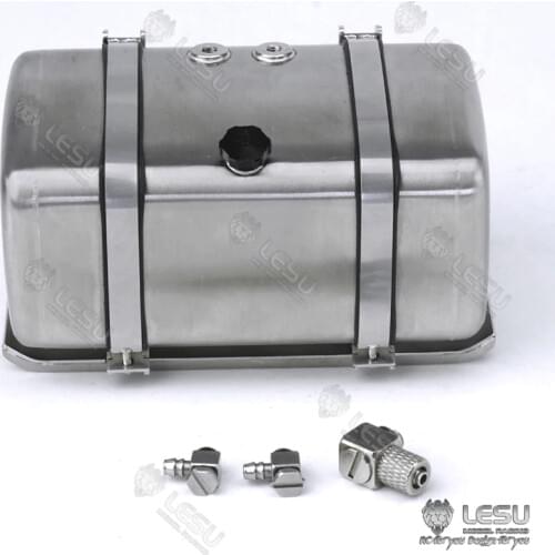 LESU 90MM Metal Oil Tank Hydraulic Tank for 1/14 DIY TAMIYA Dumper Tractor Truck Model Scania MAN