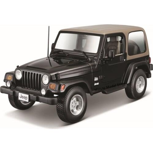 Maisto 1:18 Jeep Wrangler Sahara Preminer editionHighly-detailed die-cast precision model car Model collection gift