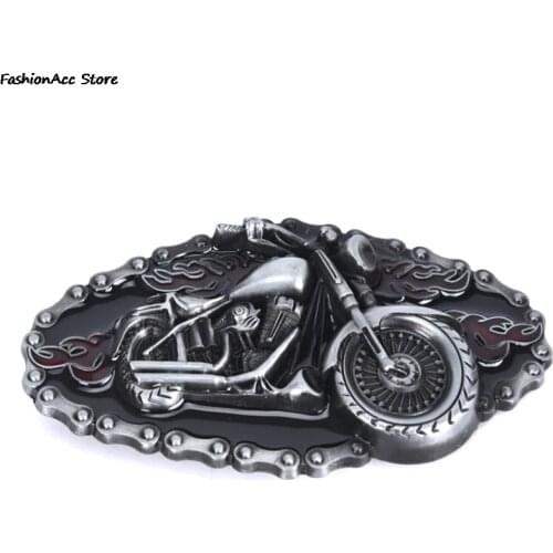 Motorcycle Modelling Cowboy Alloy Belt Buckle Cowboy And Cowgirl Metal Tool Western Buckles