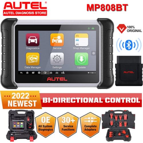 2021 Newest Autel MaxiPRO MP808BT Automotive Diagnostic Scan Tool Same As MS906,30+Services All Systems Diagnostics PK MP808