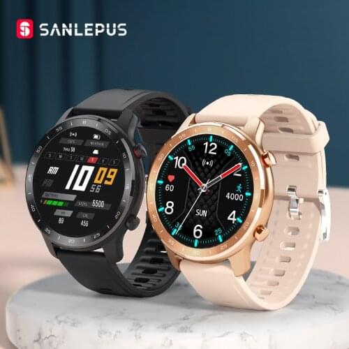 SANLEPUS 2021 NEW Smart Watch Men Women Watches IP67 Waterproof Smartwatch Heart Rate Monitor For Android Samsung iPhone Xiaomi