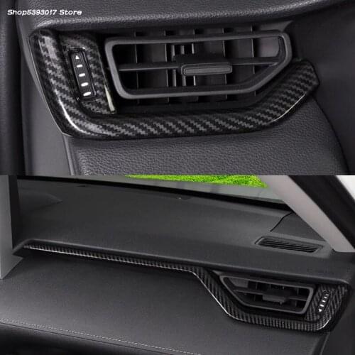 Car Central control panel air conditioning outlet interior decoration sequins modification For Toyota RAV4 RAV-4 2019 2020 2021