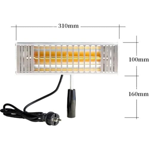 1000W Paint Curing Lamp Handheld Drying Infrared Heating Portable Car Body Spray