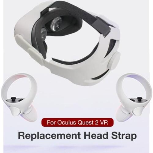 VR Adjustable VR Head Strap Replacement VR Headband for Oculus Quest 2 with Comfortable Adjustable Head Strap