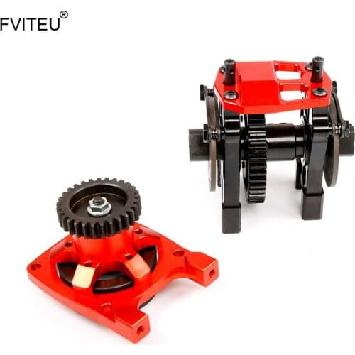FVITEU Alloy High speed gears diff bracket kits for 1/5 losi 5ive t Rovan LT King Motor X2
