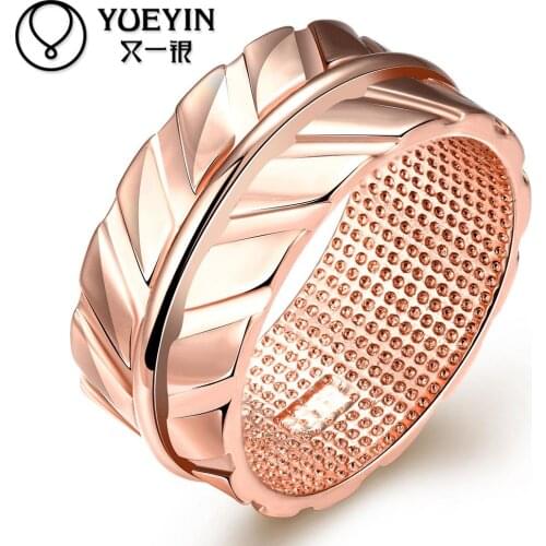 Rose gold color rings for women fashion jewelry anel feminino Rhinestone New Design Never fade High Quality