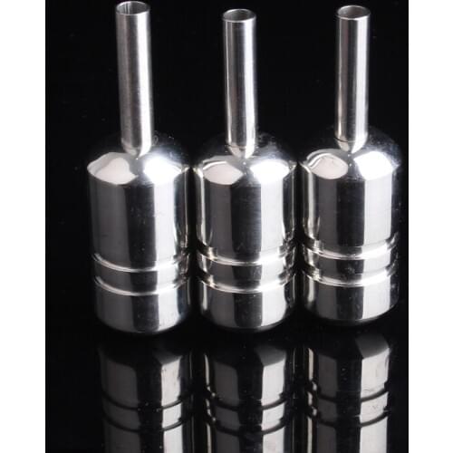 1pc Tattoo Machine Handle 25mm Silver Color for Tattoo Grip Supplies