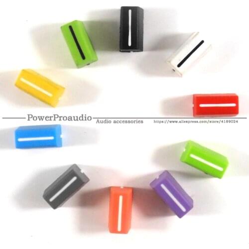 10pcs Straight Slide Potentiometer Cap / 22mm * 14mm For RANE TTM-54 56 57 61 68 Sixty-Eight Fader Cap