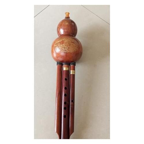 2016 Special Offer Sale 12 Wood Camouflage Climbing Escalada Chinese Dragon Playing Monopoly-type Adjustable Full Redwood Hulusi