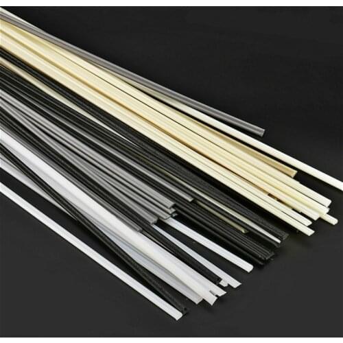 50pcs Plastic Welding Rods Bumper Repair ABS/PP/PVC/PE Welding Sticks Welding Soldering Supplies
