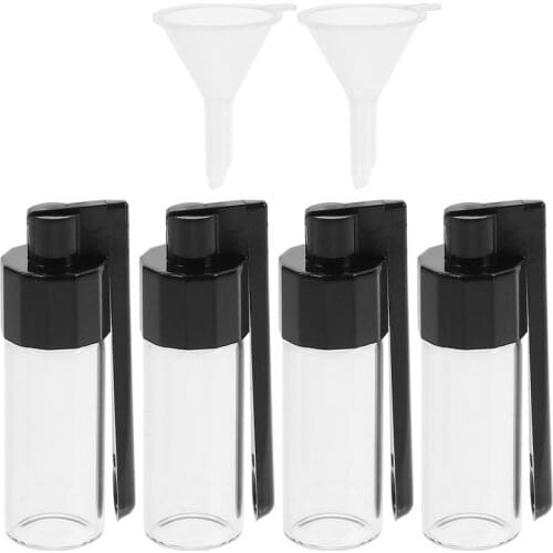 1 Set 6Pcs Snuff Bullet Bottle with Spoon Snuff Sniffer Containers Funnels Kit