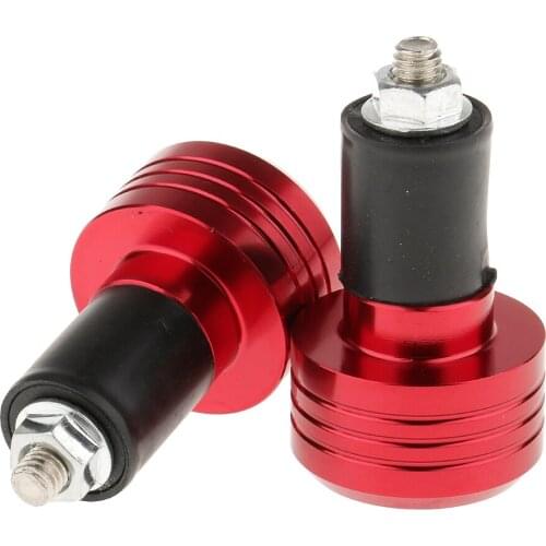 Motorcycle Accessories Grips With Grip Bar Standard Atv Motorcycles With 7/8 '' (22mm) Open Bars - Red