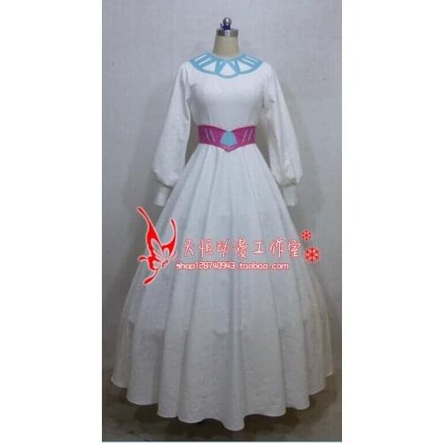Saint Seiya Hirudas Sister Fleur Anime Custom Made Dress Cosplay Costume
