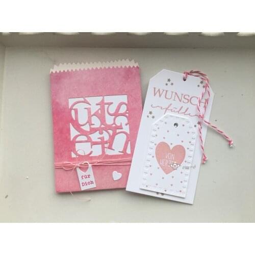 Mmao Crafts Metal Steel Cutting Dies New Heart star tag label Stencil For DIY Scrapbooking Paper/photo Cards Embossing Dies