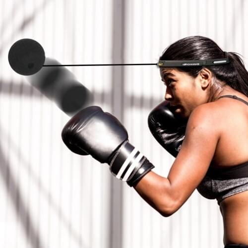 Reaction Training Ball Headband Boxing Fitness Boxing Reflex Ball with Equipment Easy Safety Working-out Ornaments