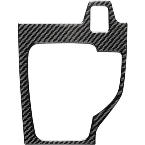 Carbon Fiber Taiwan Revised Right Car Gear Shift Panel Sticker Tape for Mazda3 Car EXterior Accessories