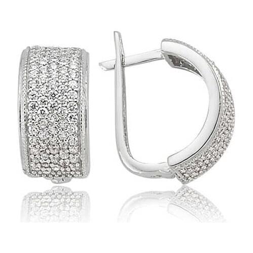 Original 925 Sterling Silver Full tour Earring , Quality products , Flashy Designs , Hundreds of kinds of earrings