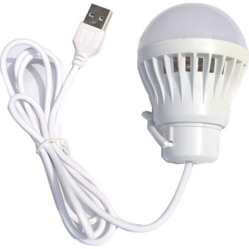 Portable Lantern Camp Lights 1.2m USB Bulb 5W/7W Power Outdoor Camping Multi Tool 5V LED for Tent Camping Gear Hiking USB Lamp