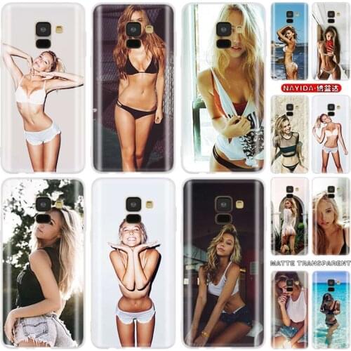 Baseus Clear case for Samsung J4 J6 Plus J7 J8 J3 J5 2015 2016 2017 EU 2018 Prime silicone Cases Alexis Ren modelo bikini Gir
