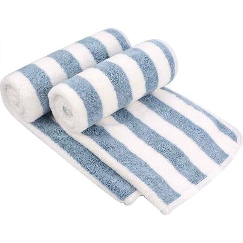 Microfiber Hand Towels Ultra Soft Hand Towels Bathroom Super Absorbent Bath Towels Hair Spa Sports Travel 30inch x 15inch 2 Pack