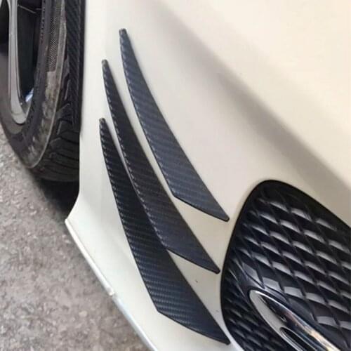 6 universal car styling accessories front bumper spoiler for Audi Q3 Q5 SQ5 Q7 A1 A3 S3 A4 S4 RS4 RS5 A5 A6 S6 C6 C7 S5 A7 S7 A8