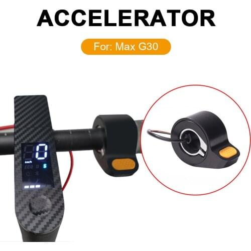 Universal E-scooter Thumb Throttle Skateboard Parts Scooter Finger Accelerator for Ninebot Max G30 Kick Scooter
