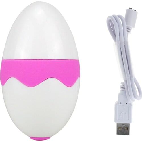 Portable Electric Egg Vibrator Tongue Lick G spot Massager Sex Toy for Women USB Rechargeable Invisible Clitoral Stimulator