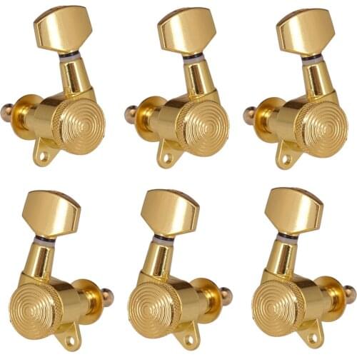 Acoustic Guitar Parts String Tuning Pegs Tuner Keys Machine Heads 3R3L Golden