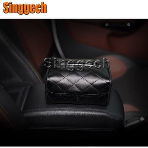 1X Car Styling Tissue Paper Box Holder For Audi A3 A4 B6 B8 B7 B5 A6 C5 C6 Q5 A5 Q7 TT A1 S3 S4 S5 S6 S8 Accessories
