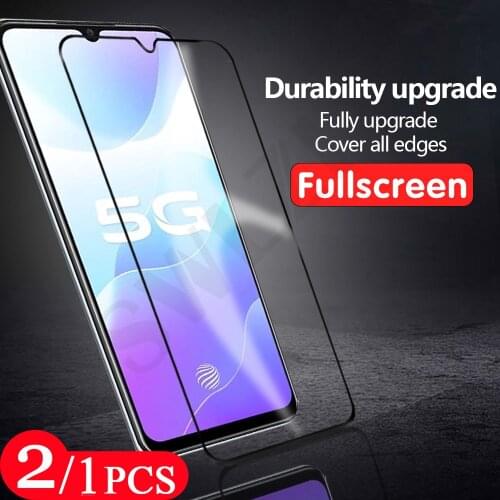 2/1Pcs cover for Realme C25 C21 C17 C15 C12 C11 C3 C3i C2 C2S C1 C20 C20A phone screen protector tempered glass protective film