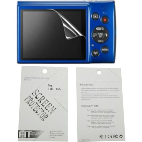 20pieces New Soft Camera screen protection film For Canon R RP A3300 A3400IS A4000IS IXUS150 IXUS165 IXUS175 IXUS190 IXUS 265 HS