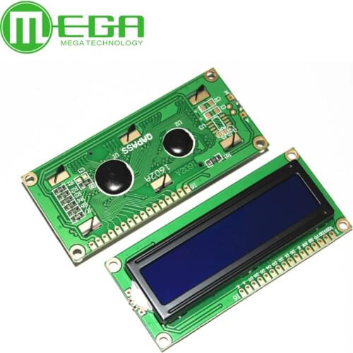 5PCS/LOT LCD1602 LCD 1602 blue screen with backlight LCD display 1602A-5v