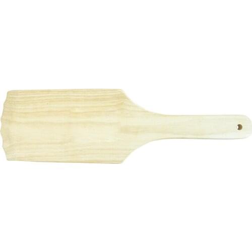 Premium Bristle Free Wooden Grill Cleaner Non Wire BBQ Brush 100% Rubber wood 18.5" Cleaning Brush Grill Scraper Paddle Tool