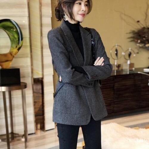 Fipyjip Women's Office Blazers