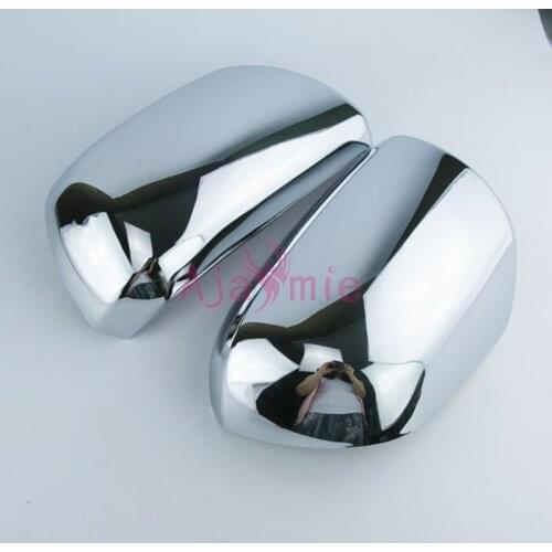 Chrome Car Styling Rearview Mirror Cover Side Wing Cap Shell Case Moulding Trims 2009-2014 For Toyota Highlander Accessories