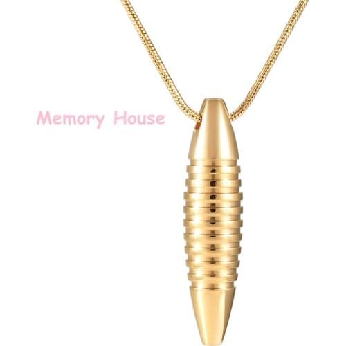 IJD2348 Wholesale or Retail 316L Stainless Steel Cylinder Memorial urn Necklace Pendant for Ashes Cremation Jewelry ( 4 color )