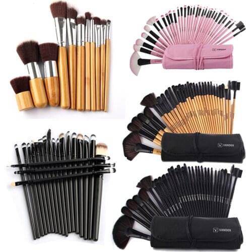 Vander Professional Makeup Brush Set Cosmetics Eyebrow Powder Foundation Cream Maquiagem Make Up Tool
