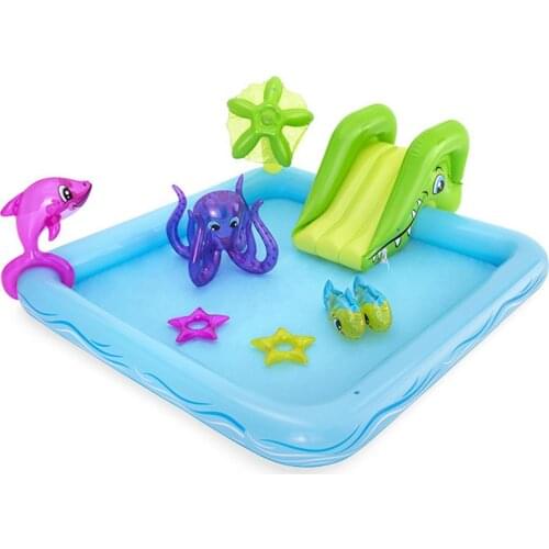Inflatable Pool Summer Swimming Pool Kids Baby Paddling Pool Thickened Pool for Child Baby Water Fun Pool