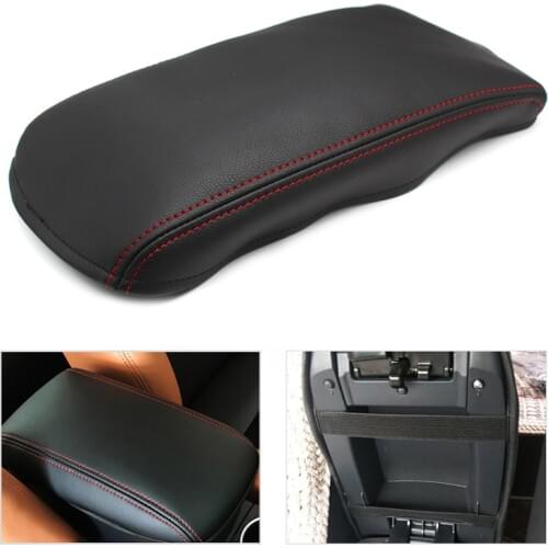 Car Center Console Armrest Box Microfiber Leather Trim Protective Cover For Toyota RAV4 2017 2018
