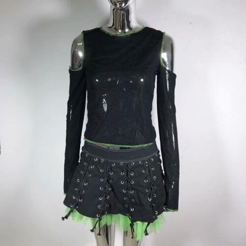 Y2k aesthetic kawaii clothes y2k tops harajuku shirt vintage streetwear goth shirt gothic harajuku Tops vintage goth clothes