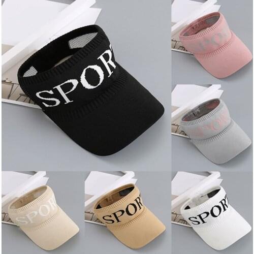 2021 Hot Sale Summer Lady Empty Top Sun Visor Hat Summer Straw Wide Brim Sun Caps Uv Protection Hat For Men And Women