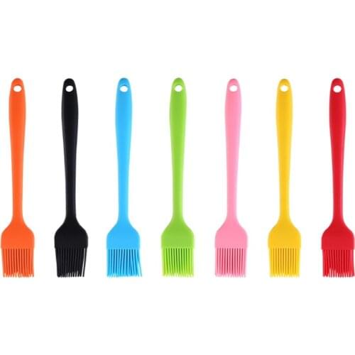 8 inch Silicone BBQ Oil Brush Bakeware Kitchen Utensil Basting Barbecue Pastry Bread Oil Cream Cooking Tools