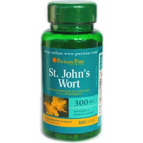St.johns Wort 300 Mg 100 Pcs Free Shipping