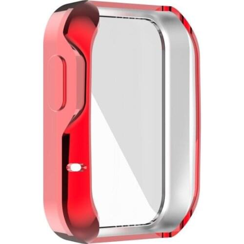 All Inclusive Smart Watch Case TPU Anti Drop Watch Cases For Mi Watch Lite Redmi Watch Screen Protectors Wearable Device Protect