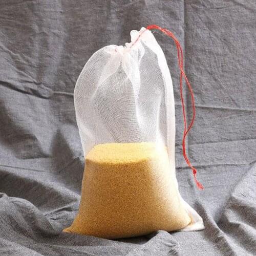 10pcs/100pcs Nylon Mesh Bag Soaking Bag Garden Fruit Protection Bag Fruit Tree Soaking Bag Insect-proof and Bird-proof Net Bag