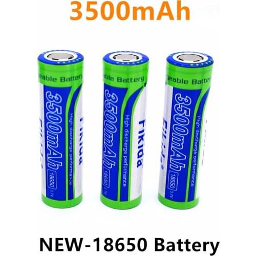100% Original 18650 3500mAh Battery 3.7V 30A High Discharge 18650 Rechargeable Batteries for Flashlight Tools Battery