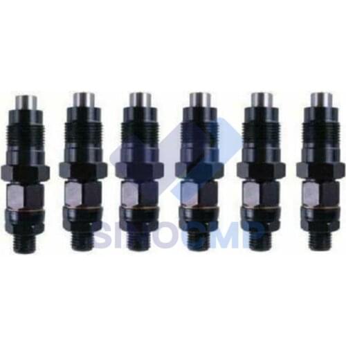 6PCS 1HZ New Fuel Injectors 093500-3400 23600-64050 for Toyota Landcruiser Engine Parts