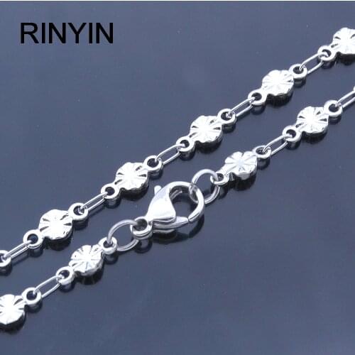 Women Ankel Bracelets Stainless Steel Anklets Small Sun Flower Charm 9/10/11 Inches Cute Fashion Jewelry Factory Offer